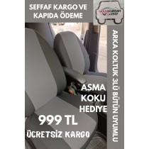 EKONOMİK KOLTUK KILIFI GRİ RENK