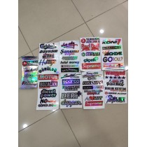 ARKA CAM HOLOGRAMLI YAZI